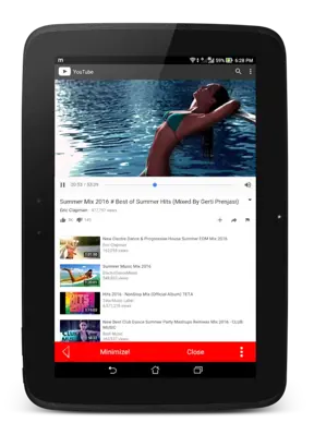 Minimizer for YouTube android App screenshot 1